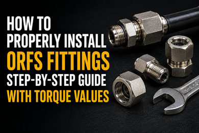 How to Properly Install ORFS Fittings Step-by-Step Guide with Torque Values?