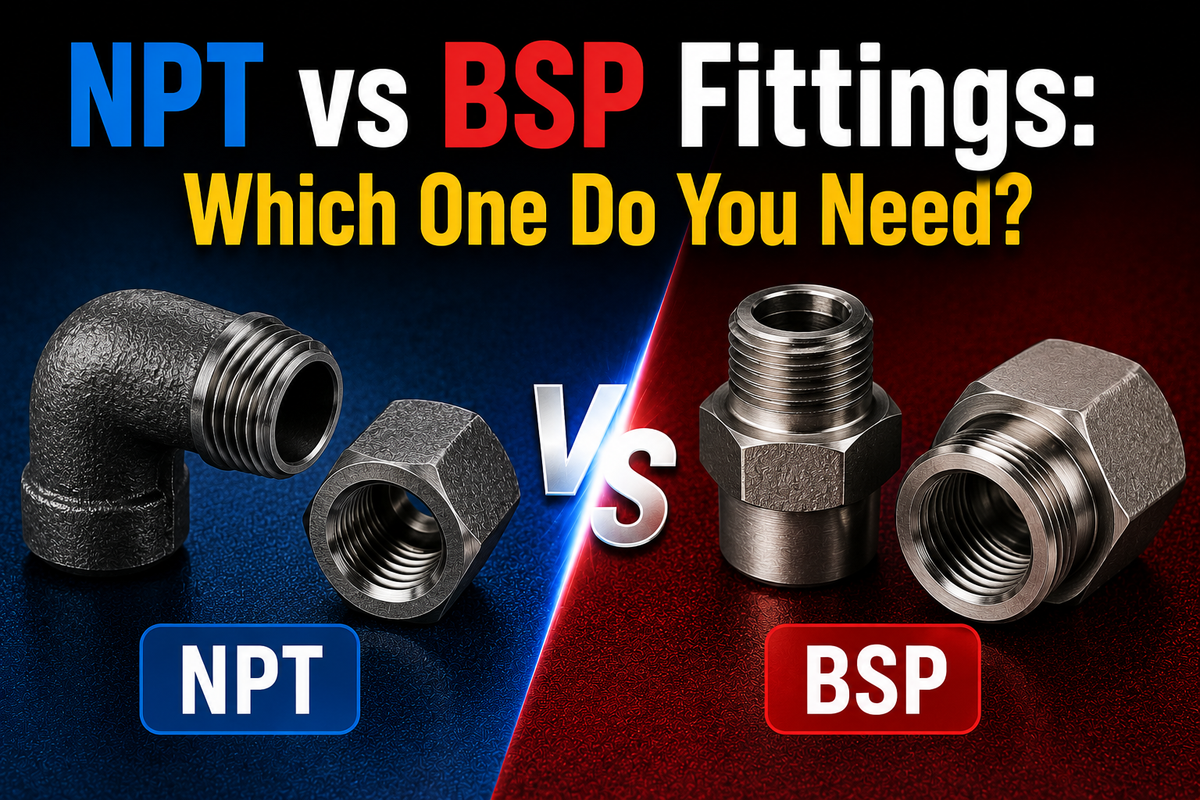 NPT vs BSP Fittings: Which One Do You Actually Need?