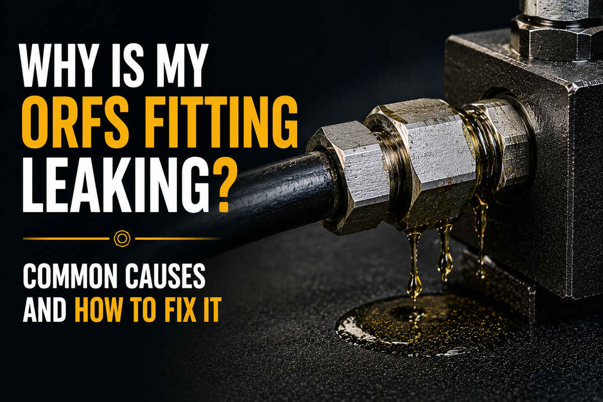 Why Is My ORFS Fitting Leaking Common Causes and How to Fix It