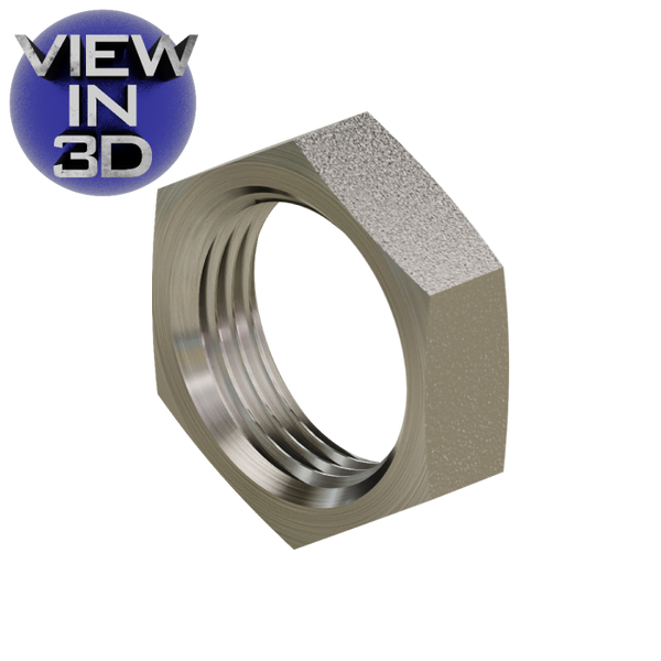 FS0306 – JIC Bulkhead Locknuts (Steel)