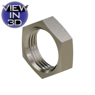 FS0306 – JIC Bulkhead Locknuts (Steel)