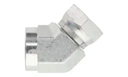 1504 NPTF Female to NPSM Female Swivel 45° Elbow | Hydraulic Fittings