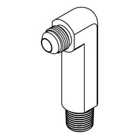 2501-LLL JIC to Pipe Extra-Extra-Long Elbow 90° | Hydraulic Adapter Fittings