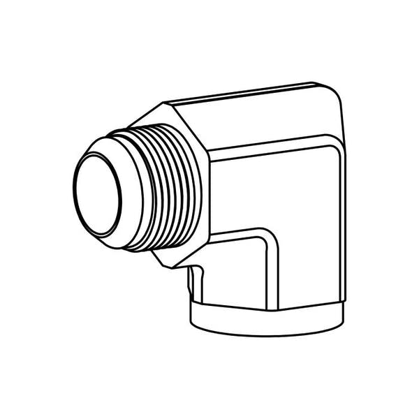 2502 JIC to Pipe Elbow 90° | Hydraulic Adapter Fittings