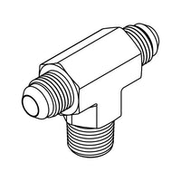 2601 JIC to Pipe Branch Tee