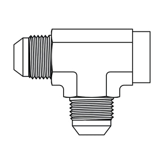 2606 JIC to Female Pipe Run Tee | Hydraulic Tee Fittings