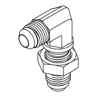2701-LN JIC Bulkhead Union Elbow 90° with Locknut