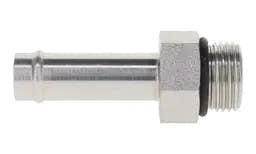4604 Beaded Hose Bar to ORB Male Straight