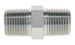 5404 NPT Hex Pipe Nipple | Male NPT to Male NPT Straight Adapter