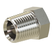 5406 NPTF Hex Pipe Reducer Bushing | Male to Female NPT Hydraulic Adapter