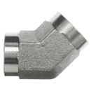5505 NPTF Pipe 45° Elbow, Female | Hydraulic Pipe Elbow Fittings