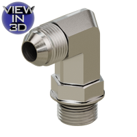 6801 L JIC to O-Ring Long Elbow 90° | Hydraulic Fittings