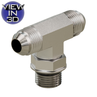 6803 JIC to O-Ring Branch Tee | Hydraulic Tee Fittings