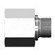 7045 Female NPTF Pipe to Male Metric Straight