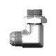 7202 Male JIC to BSPP 90° Elbow | Forged Hydraulic Adapters with Bonded Seal