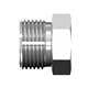 C2408SS Flareless Plug - Stainless Steel
