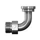 FS1704 ORFS to No Braze Flange 90° - Code 61