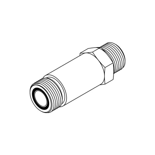 FS6400-L ORFS to O-Ring Stud Straight - Long