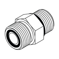 FS6400 ORFS to O-Ring Stud Straight
