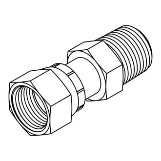 FS6505 ORFS Female Swivel to Male Pipe NPT Straight