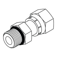 FS6540 Male O-Ring to Female ORFS Swivel Stud Straight
