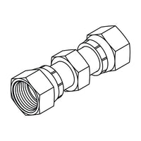 FS6565 ORFS Female Swivel to ORFS Female Swivel Union
