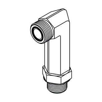 FS6801-L Adjustable Long 90° Elbows | ORFS Male to ORB Male Hydraulic Stud Elbow