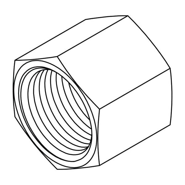 FS0318 SAE O-Ring Face Seal (ORFS) Nut