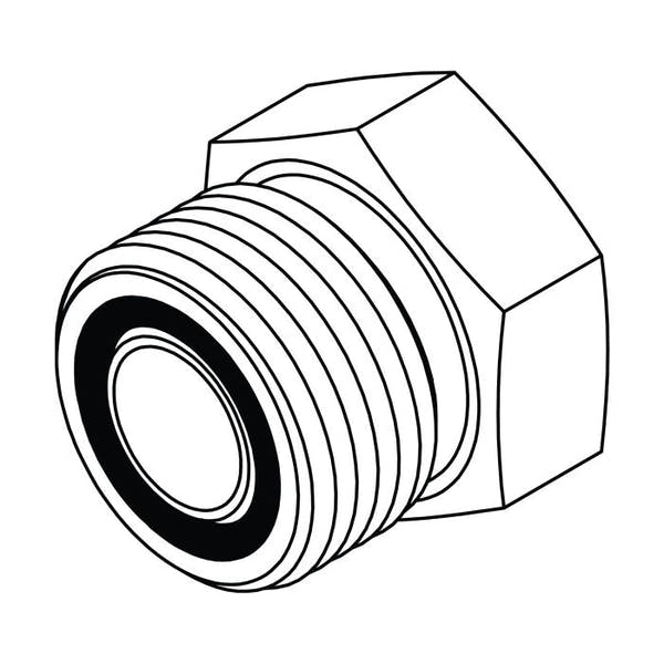 FS2408 SAE O-Ring Face Seal ORFS Plug