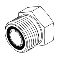 FS2408 SAE O-Ring Face Seal ORFS Plug