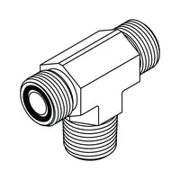 FS2601 ORFS to Pipe Branch Tee