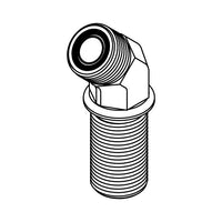 FS2702 ORFS Bulkhead Union 45°