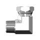 1501-02-02SS  NPT Male Pipe to NPSM Female Pipe Swivel 90° Elbow Stainless Steel