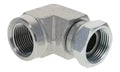 1502-02-02 NPTF Pipe Female to NPSM Pipe Female Swivel 90° Elbow