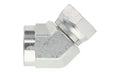 1504-02-02 NPTF Pipe Female to NPSM Pipe Female Swivel 45° Elbow