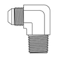 2501-02-04 JIC to Pipe Elbow 90°