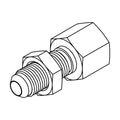 2705-LN-04-02 JIC to Pipe Bulkhead with Locknut