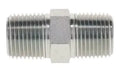 5404-02-02 NPT Hex Pipe Nipple Straight Adapter, NPT Male to NPT Male