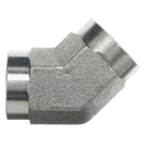 5505-06-06 NPTF Pipe 45° Elbow, Female