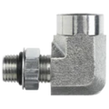 6805-04-02 O-Ring to NPTF Pipe 90° Elbow