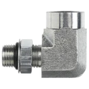 6805-06-06 O-Ring to NPTF Pipe 90° Elbow