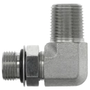 6806-06-06 O-Ring to NPT Pipe Elbow 90°