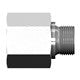 7045-04-10 Female NPTF Pipe to Male Metric Straight