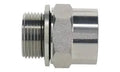 7042-04-04-BS Male BSPP to Female NPTF Pipe Straight (With Bonded Seal)
