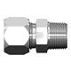 C2404-04-02SS – Flareless Tube × NPT Male Connector (7/16-20 × 1/8-27)