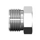 C2408-04SS Flareless Plug - Stainless Steel