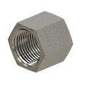 FS0318-04SS ORFS Female Standard Nut (1/4")