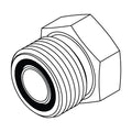 FF2408-06 ORFS Plug