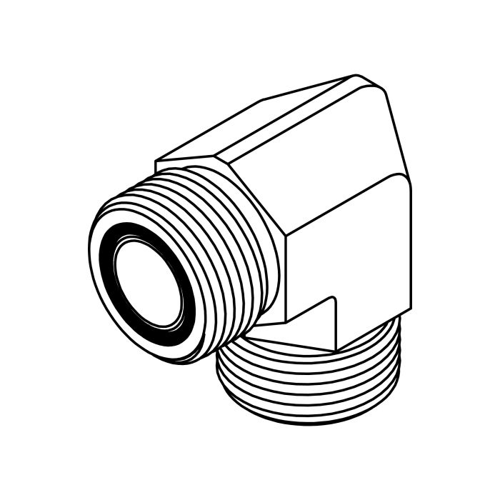 FS2500-06-06 ORFS Union Elbow 90°