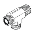 FS2605-08-08-08 ORFS to Pipe Run Tee